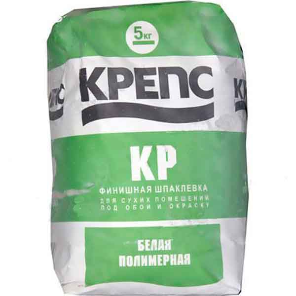 Шпаклевка полимерная Крепс КR 5 кг-2