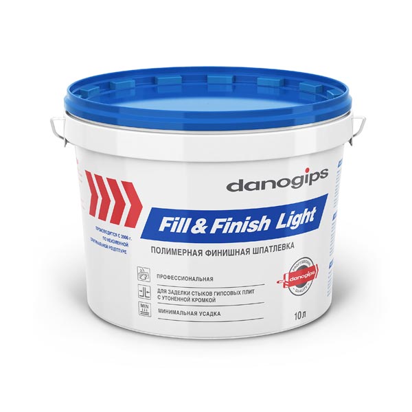 Шпатлевка готовая полимерная Danogips Fill&Finish
