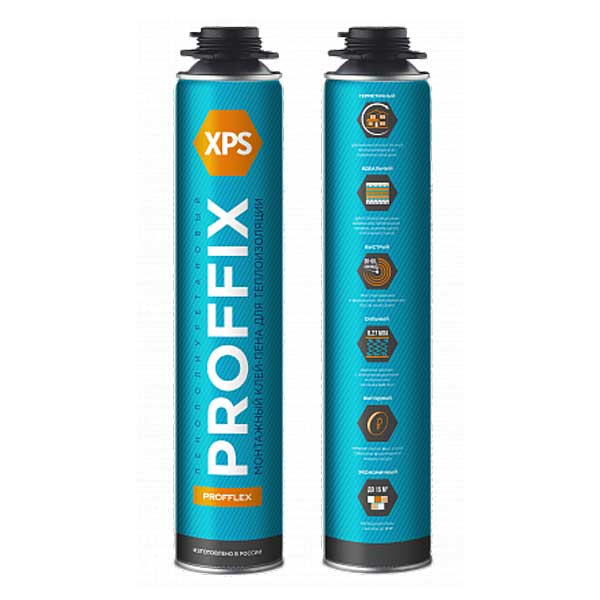 Клей-пена для пенополистерола PROFFLEX Proffix
