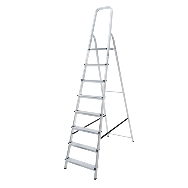 Стремянка алюминиевая Новая Высота 8