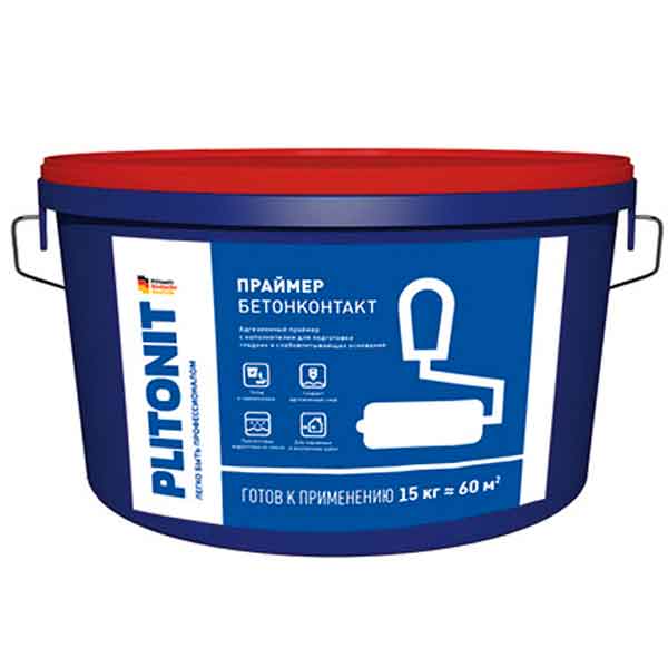 Грунтовка Plitonit БетонКонтакт (15 кг)-1