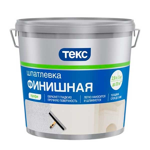 Шпатлевка Текс Профи финишнная 5