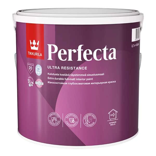 Краска водно-дисперсионная Tikkurila Perfecta моющаяся