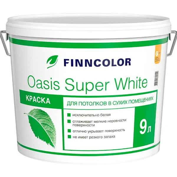 Краска в/д для потолка Finncolor