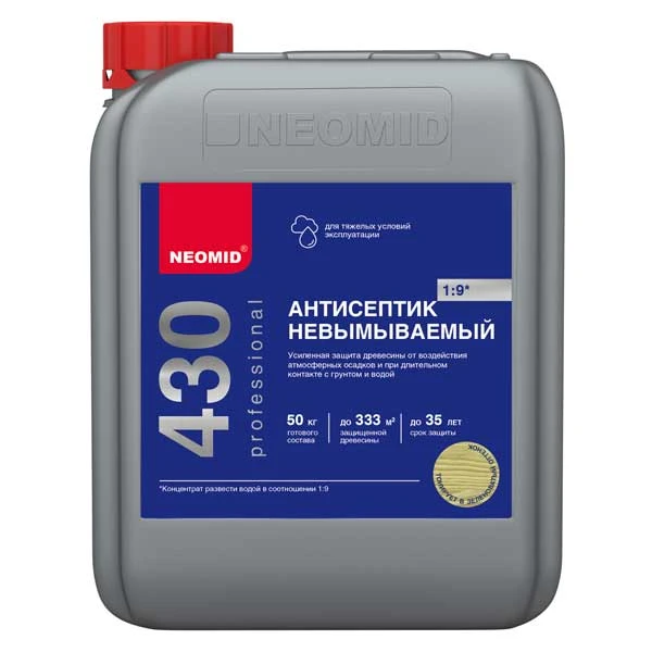 Антисептик Neomid 430 Еco невымываемый